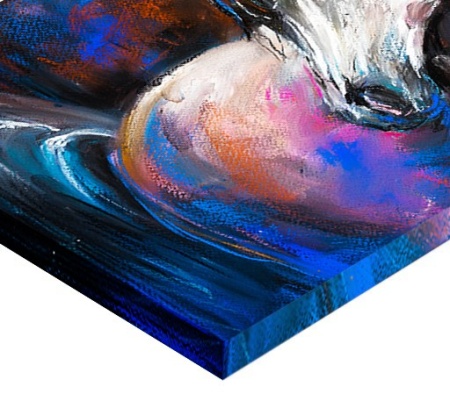 Tablou Canvas Efect Pictura - Cal Pictat - Img 2
