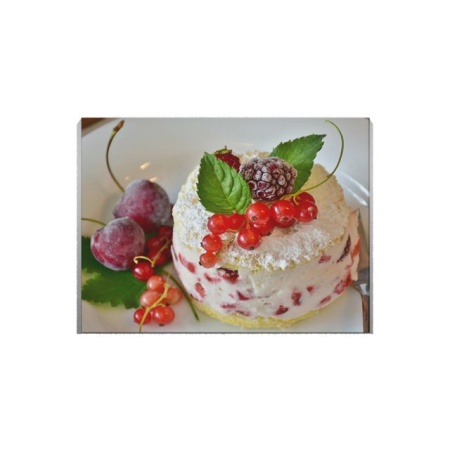 Tablou Canvas Fruits On A Cake - Img 3
