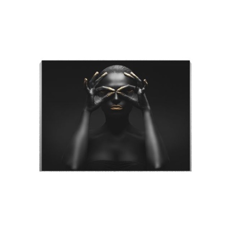 Tablou Canvas Golden Tribal 1 - Img 2