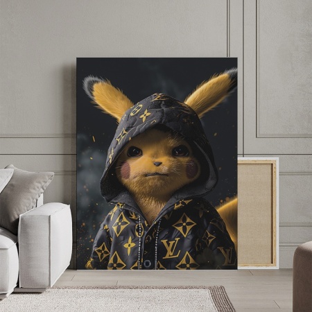 Tablou Canvas Inspirațional - Cool Pikachu - Img 2
