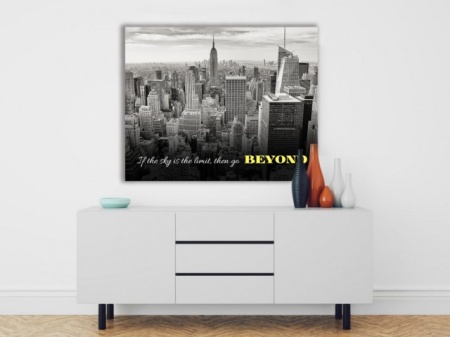 Tablou Canvas Motivational - Go Beyond - Img 4