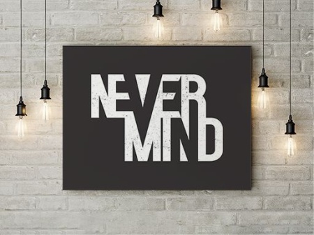 Tablou Canvas Nevermind - Img 3