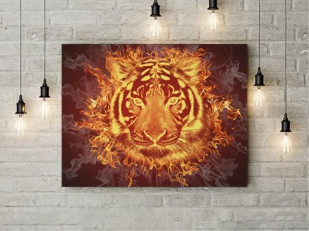 Tablou Canvas Zeul Tigru - Img 2