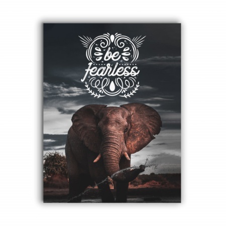 Tablou Motivational - Be Fearless - Img 4