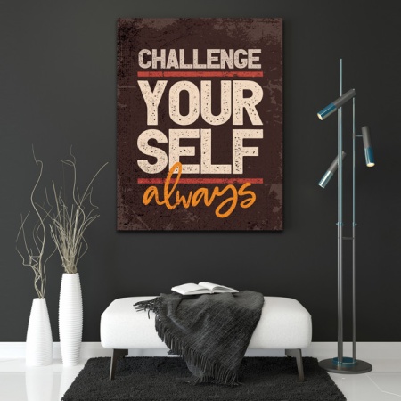 Tablou Motivational - Challenge yourself - Img 3