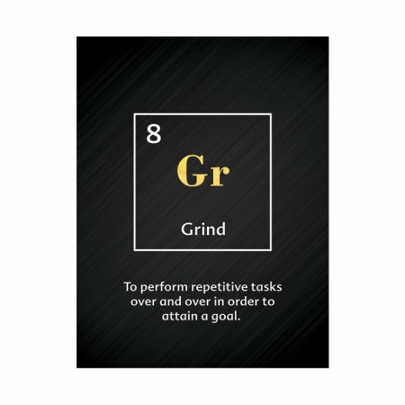 Tablou Motivational - Grind (element) - Img 3