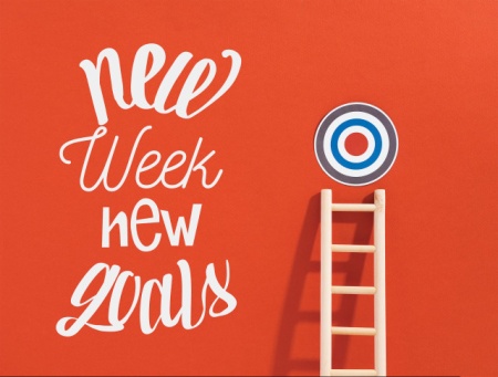 Tablou Motivational - New Week, New Goals - Img 4