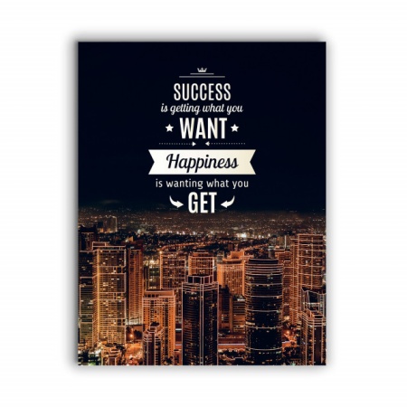 Tablou Motivational - Success And Happiness - Img 4