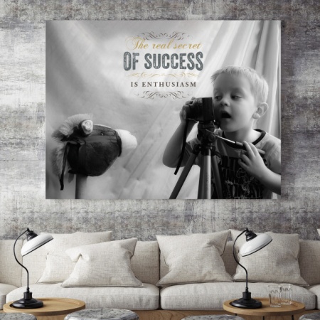 Tablou Motivational - The Real Secret Of Success - Img 3