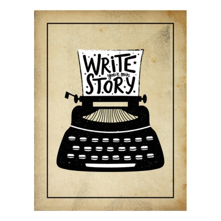 Tablou Motivational - Write Your Own Story - Img 4