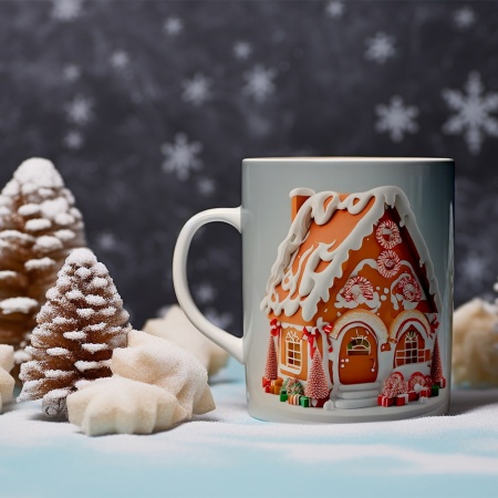 Cana De Craciun - Gingerbread House Prancer - Img 2