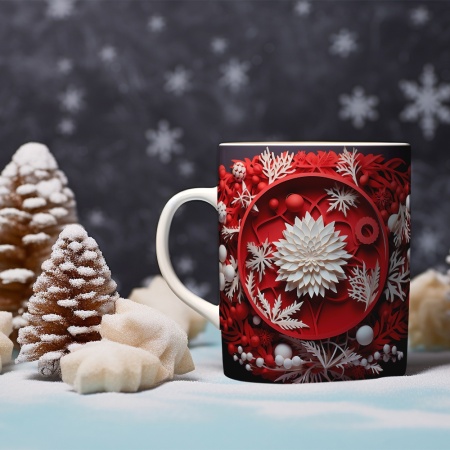 Cana De Craciun - Layered 3D Christmas Decorations - Img 2