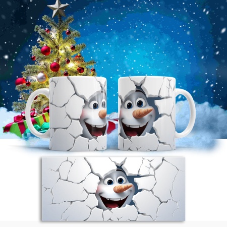Cana De Craciun - Snowman Olaf - Img 3