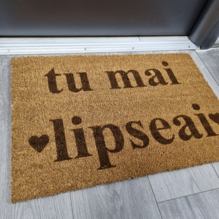 Covor de intrare personalizat - 60x40cm - tu mai lipseai - Img 8