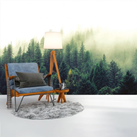 Foto tapet Misty mountains - Img 3