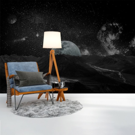 Foto tapet Rocky moon - Img 3