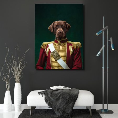 Portret Personalizat Cu Poza Ta - Napoleon (Animal De Companie) - Img 2
