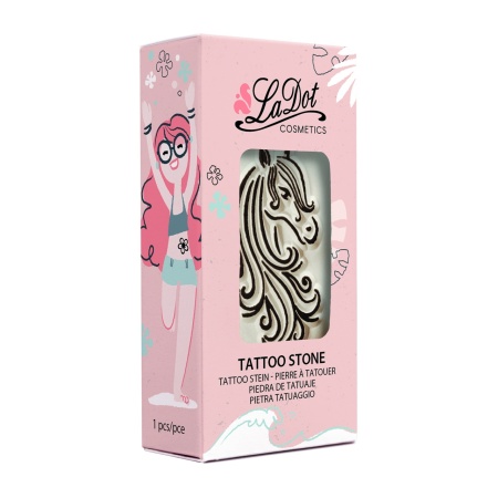 Ștampilă ceramică tatuaje temporare LaDot Cosmetics, M – Cal - Img 4