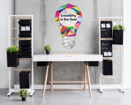 Sticker De Perete Becul Creativ - Img 2