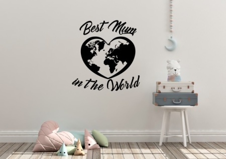 Sticker De Perete Best Mum In The World - Img 3