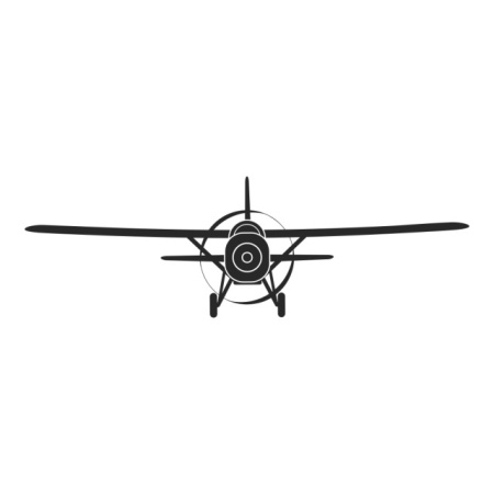 Sticker De Perete Flying Aeroplane Airplane - Img 3