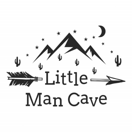 Sticker de Prete Little Man Cave - Img 3