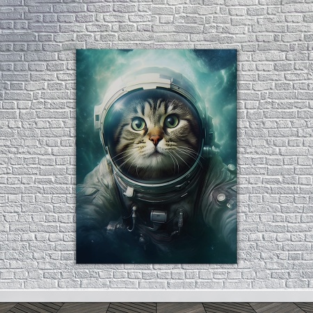 Tablou Animale Fantastice - Astro Cat - Img 3