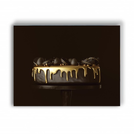 Tablou Bucatarie - Golden Cake - Img 2