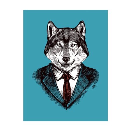 Tablou Business wolf - Img 2