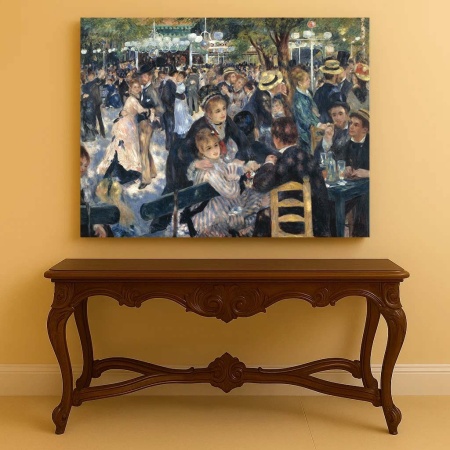 Tablou Canvas "Bal du moulin de la Galette" - Balul de la Moulin de la Galette - Img 4