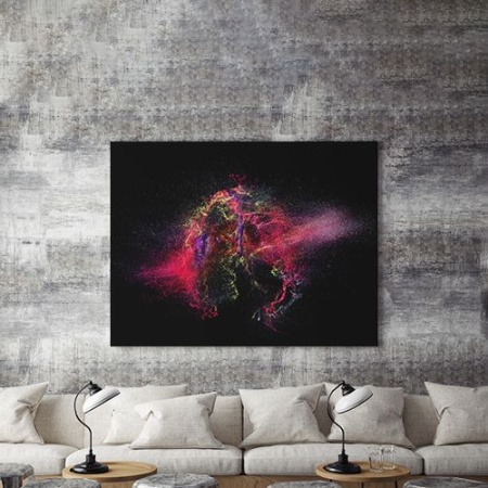 Tablou Canvas Colorful Splash - Img 4