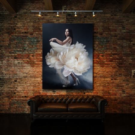 Tablou Canvas Flower Dress - Img 2