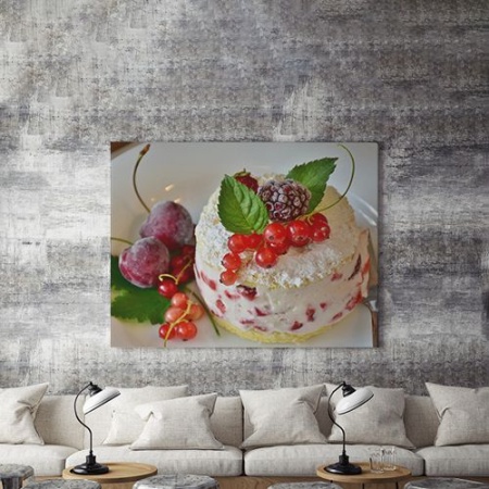 Tablou Canvas Fruits On A Cake - Img 4