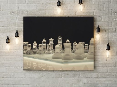 Tablou Canvas Glass Chess - Img 3