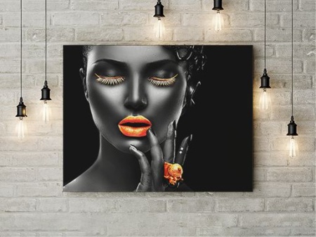 Tablou Canvas Golden Passion - Img 3