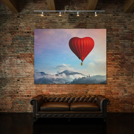 Tablou Canvas Love Baloon - Img 2