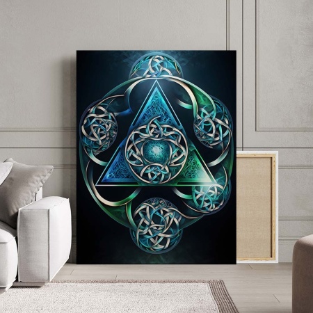Tablou Canvas Modern Abstract - 3D Magic Portal - Img 3
