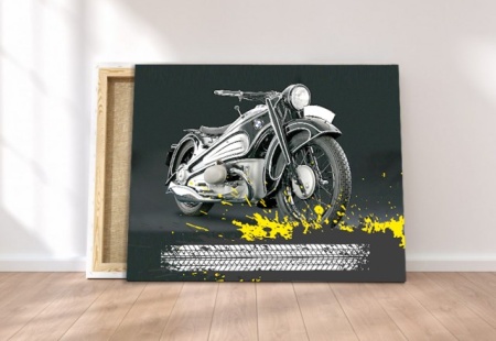 Tablou Canvas - Moto Bike - Img 3