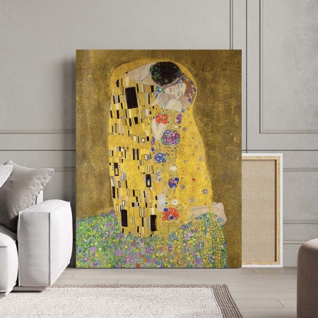 Tablou Canvas "The Kiss" - Sărutul - Img 3