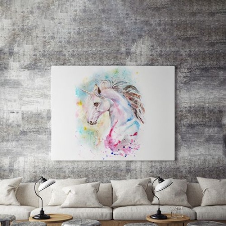 Tablou Canvas Unicorn Pictura - Img 3