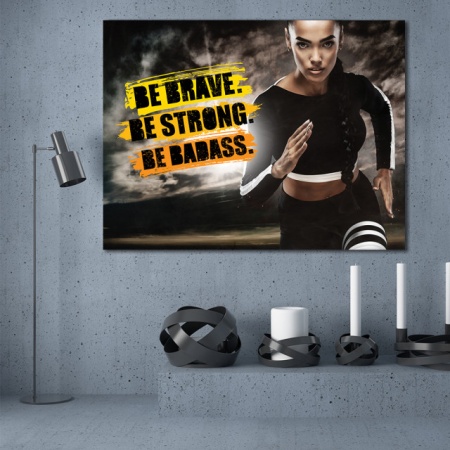 Tablou Motivational - Be badass - Img 4