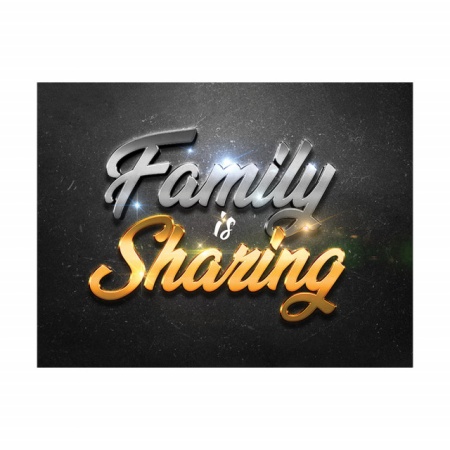 Tablou Motivational - Family is sharing - Img 4