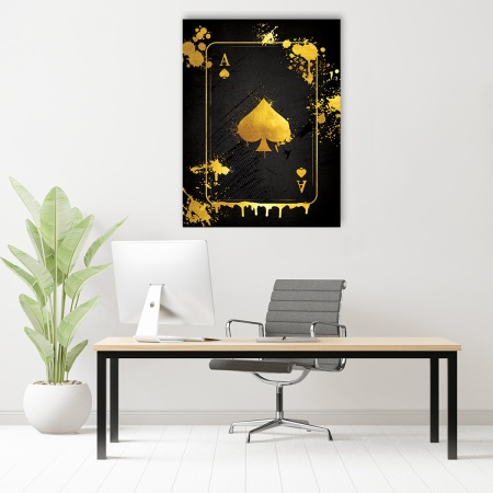 Tablou Motivational - Golden Ace - Img 6