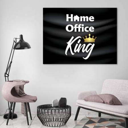 Tablou Motivational - Home office king - Img 4