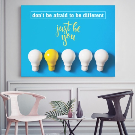 Tablou Motivational - Just Be You - Img 2