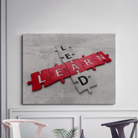 Tablou Motivational - Lead, Learn - Img 3