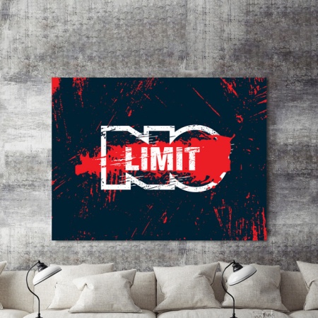 Tablou Motivational - No Limit - Img 2