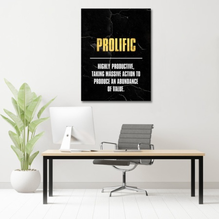 Tablou Motivational - Prolific - Img 2