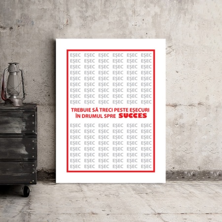 Tablou Motivational - Sa Treci Peste Esecuri - Img 3