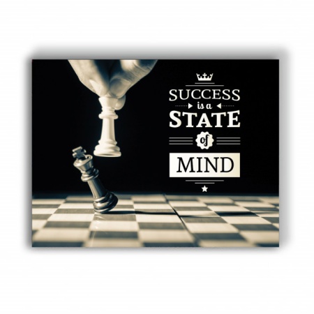 Tablou Motivational - Success Is A State Of Mind - Img 2